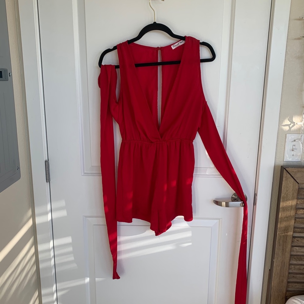 Romper with wrap